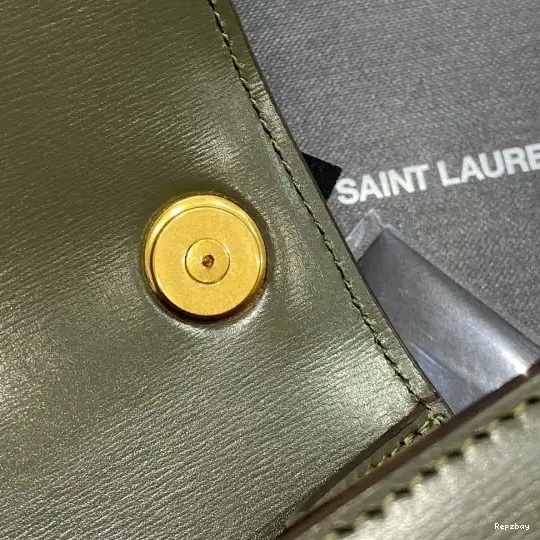 Repzbay REP SMOOTH SATCHEL LOULOU IN LEATHER YSL CARRE 0611